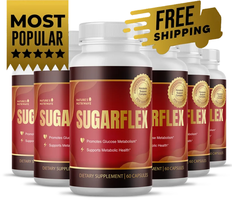 SugarFlex 6 Bottles package